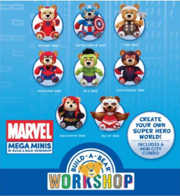 Marvel Mega Minis at Build-A-Bear Workshop®