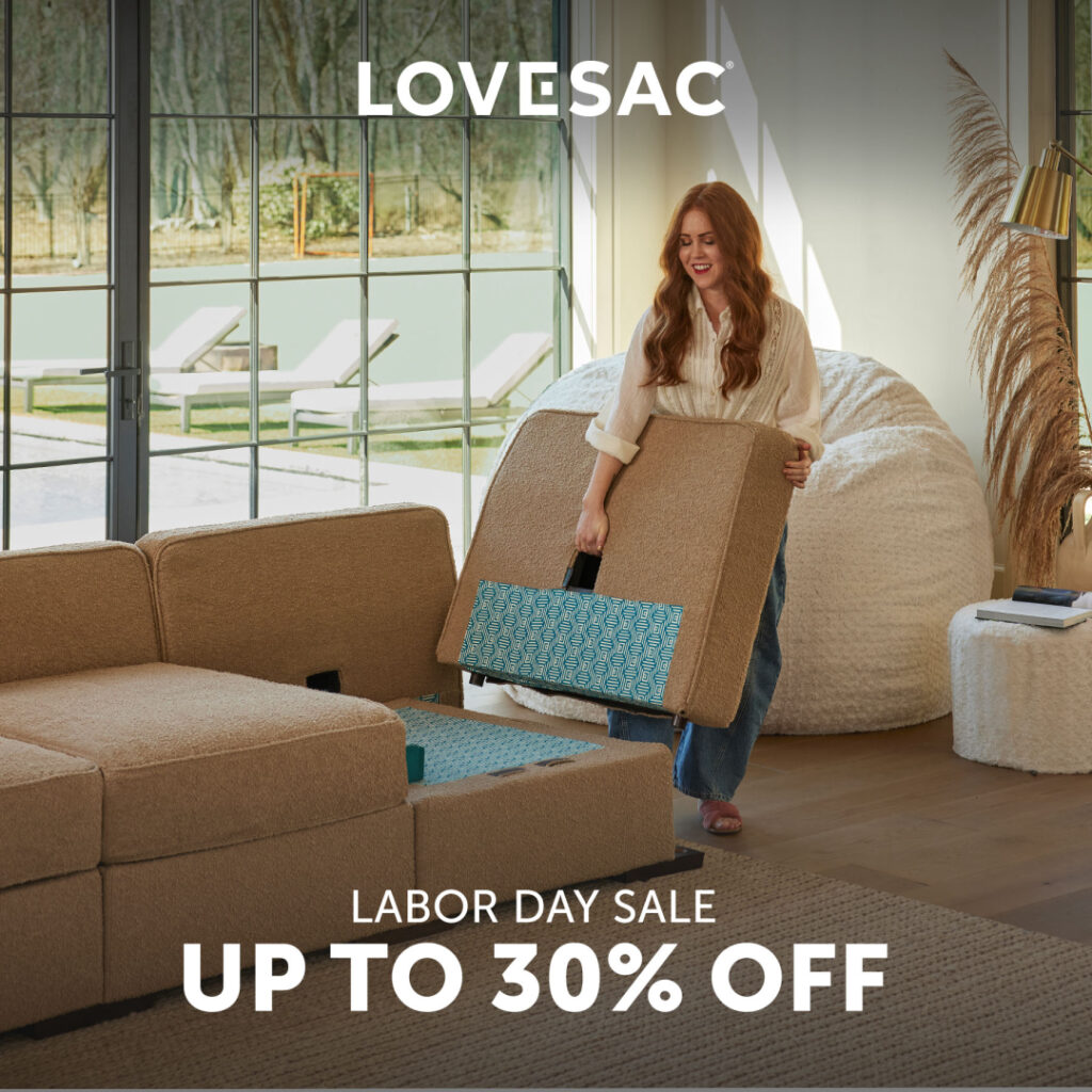 Lovesac – Labor Day Sale